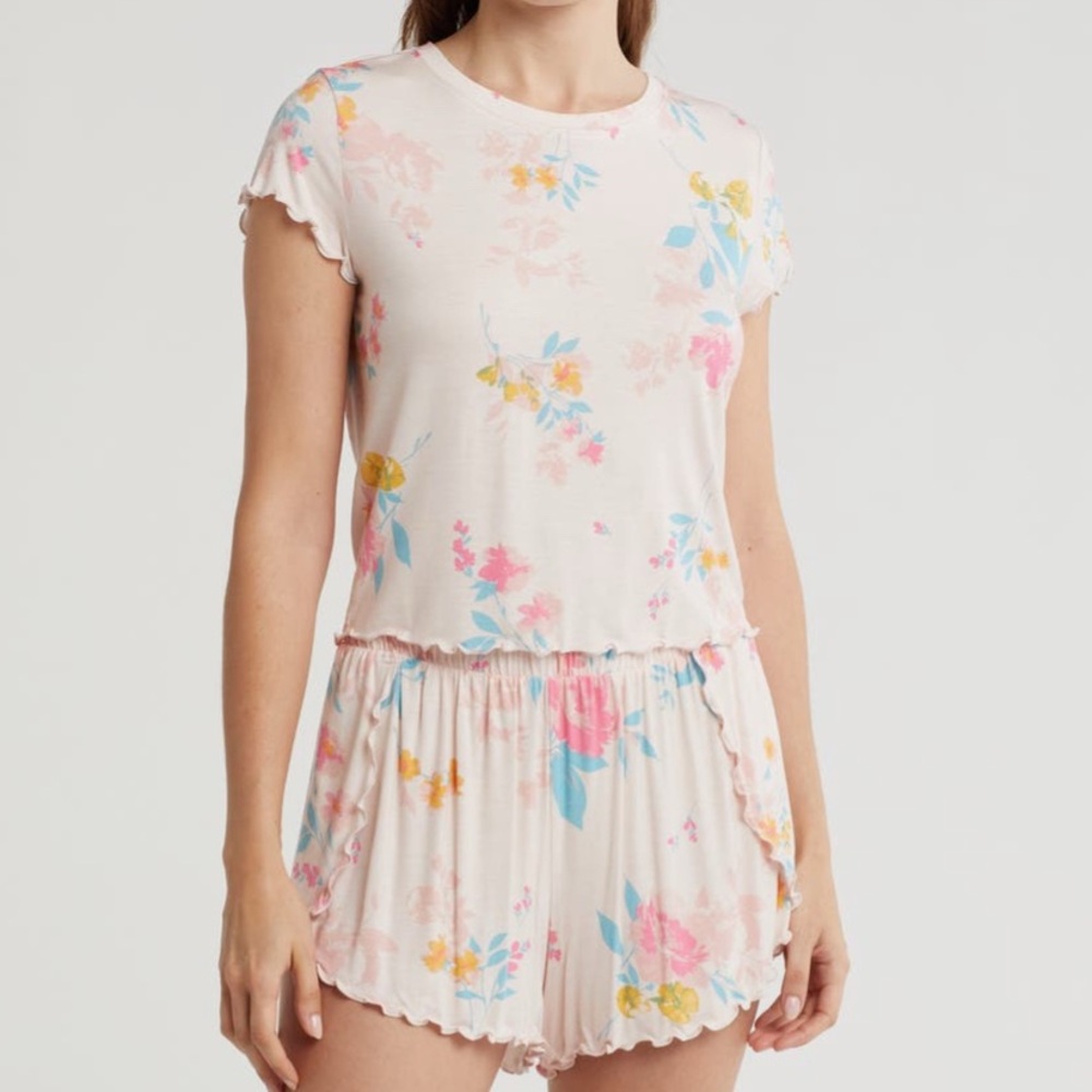 Floral Pajama Set
